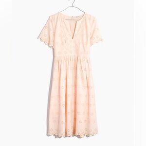 Madewell eyelet dress